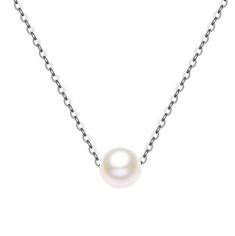 PRICES MAY VARY. 【Premium Material】 Made up of the Freshwater Cultured Pearl and real 14 karat gold, hardness and cutting are better than other metal, High-polished, nickel free, hypoallergenic and Durable. 【Everyday Style】 Classic rolo chain necklace design with dazzling handpicked white freshwater cultured pearl, beautiful and luxurious look. Slider clasp on the necklace makes it fully adjustable, simply slide the clasp to the length you want. The bead can slide freely as well, Looks great on Gold Pearl Necklace, Necklace Design, 18k Gold Jewelry, Pearl Design, Pearl Pendant Necklace, Fine Jewelry Designers, Rolo Chain, Adjustable Necklace, Fine Jewelry Gift