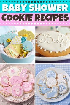 baby shower cookie recipes for babies