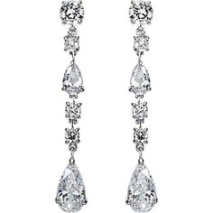 30 day MONEY BACK GUARANTEE      A brand new beautiful 14k White Gold  Dangling Chandelier Earrings, Total Diamond Weight: 2.80 ct Color: F-G Clarity: SI1    Set with 2 Round cut Brilliant Diamonds, 0.35 each & 4 Round cut Brilliant Diamonds, 0.15 each & 2 Pear Shape Diamonds, 0.25 each & 2 Round cut Brilliant Diamonds, 0.10 each& 2 Pear Shape Diamonds, 0.40 each close to 2 inches long Retail Value: $11,400.00 100% Natural, No enhancement or irradiation was added to the diamonds. -   All our diamonds are graded by GIA graduate gemologist.   A Certificate with Appraisal will accompany the band Happy Bidding !!! ~~~~~~~~~~~~~~~~~~~~~~~~~~~~~~~~~~~~~~~~~~~~~~~~~~~~~~~~~~~~~~~~~~~~~~~~~~~~~~~~~ We will be glad to create  a custom auction with diamond set in a setting of your choice, 14k, 18k w Diamond Chandelier Earrings, Diamond Chandelier, Wedding Bride Jewelry, Hanging Earrings, Pear Shaped Diamond, Bride Jewellery, Precious Gems, Silver Drop Earrings, Wedding Bracelet