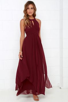 Dream Girl Taupe Maxi Dress at Lulus.com! Magic Dress, فستان سهرة, Red Dress Maxi, Maxi Robes, Elie Saab, Fancy Dresses, Dream Dress, Guest Dresses, Lany