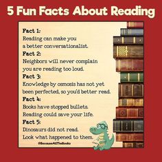 the five fun fact about reading