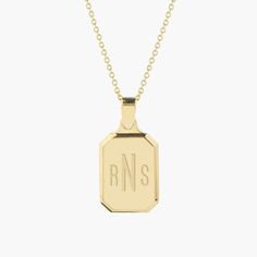 Willow Locket – Brook & York Cable Chain Necklace, Layered Look, Monogram Initials, Beautiful Packaging, Custom Engraving, Cable Chain, Locket, Dog Tag Necklace, Final Sale