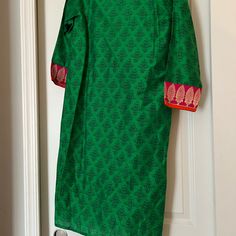 Reposhing This Item I Purchased From @Jazzy_stylez. Loved It, But Ready To Rotate For Something New.Never Worn Unfortunately Didn’t Fit Me So It’s Still New With Tag Questions? Leave A Comment Below! Green Cotton Kurta For Spring, Green Long Sleeve Kurta For Spring, Casual Green Kurta For Spring, Fitted Green Cotton Kurta, Casual Pink Kurta For Festive Occasions, Green Casual Summer Kurta, Casual Pink Kurta For Festive Season, Casual Spring Festive Kurta, Casual Pink Cotton Kurta