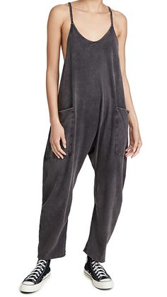 FP Movement by Free People Hot Shot Onesie | SHOPBOP Colorful Tops, Long Pant Jumpsuit, Comfy Jumpsuits, Jumpsuit With Pockets, Pocket Jumpsuit, Baggy Style, Pull Sweat, Cotton Maxi, Maxi Dress Cotton