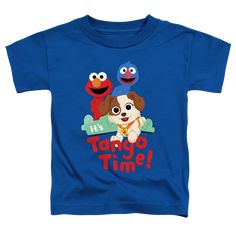 Sesame Street Tango Time - Toddler T-Shirt Toddler T-Shirt Sesame Street Toddler Tees, Sesame Street, Friends Forever, Tango, Childrens Clothes, Boy Outfits, Everyday Wear, Tshirt Designs, Outfit Accessories