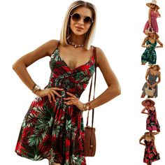 Product Name Fashionable V-neck Printed Suspender Waist Dress Item NO. OY-8775 Weight 0.34 kg = 0.7496 lb = 11.9931 oz Category Dresses Mini Dresses Creation Time 2023-03-23 Casual Summer V-neck Dress With Surplice Neckline, Summer Mini Dress With Surplice Neckline, Casual V-neck Surplice Dress For Beach, Casual V-neck Surplice Neckline Dress For Beach, Casual V-neck Dress With Surplice Neckline For Beach, Mini Dress With Surplice Neckline For Summer Vacation, V-neck Summer Sundress, Casual Red V-neck Dress For Vacation, V-neck Mini Dress For Beach Season