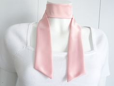 Fashionable slim silhouette, pretty in pink satin scarf / sash for a chic style. Special gift for a bachelorette proposal box. An alternative hair accessory for a flower girl.  Wrap around a low / high bun, ponytail or twine in a stylish braid.   Add a bowknot neck scarf or a satin sash belt to accessorize an ensemble for that unique finishing touch.  A must-have versatile scarf that is a perfect statement accessory for any social event, wedding or everyday casual wear. Many wearable variations Elegant Fitted Pink Sashes, Pink Elegant Sash For Formal Occasions, Elegant Ribbon Sashes As Gifts, Bachelorette Proposal, High Bun Ponytail, Pink Silk Scarf, Winter Dream, Bun Ponytail, Pink Silk Dress