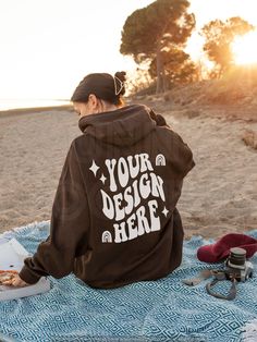 Hoodie Back, Hoodie Mockup, Brown Hoodie, Aesthetic Hoodie, Lined Hoodie, Hawaii Beaches, Plus Size Womens Clothing, Drawstring Hoodie, Hooded Pullover