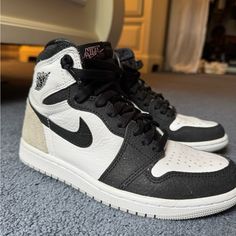 Brand New Never Worn. Could Be Male Of Female They Are A Size 5.5 Men. Comes With The Original Box And Extra Shoe Laces. Nike Air Jordan 1 Retro, Air Jordan 1 Retro High Og, Air Jordan 1 Retro High, Nike Air Jordan 1, Air Jordan 1 Retro, Jordan 1 Retro High, Jordan 1 Retro, Air Jordan 1, Nike Air Jordan