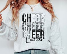 Casual Crew Neck Sublimation T-shirt For Cheerleading, Cheer Camp Outfits, Cheerleading Shirts Designs, Cheer Camp Shirts, Cute Cheer Shirts, Cheerleading Tryouts, Cheer Team Shirts, Cheer Spirit, Cheerleading Shirts