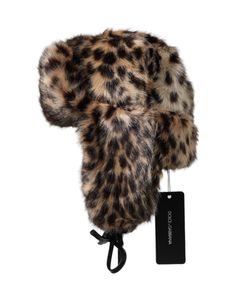 DOLCE & GABBANA Gorgeous brand new with tags, 100% Authentic Dolce & Gabbana women’s trapper hat. Model: Trapper hat Color: Multicolor Material: 83% Modacrylic 17% Polyester Logo Details Made in Italy Furr Hat, Cheetah Accessories, Leopard Hat, Hat Model, Fur Trapper, Fur Trapper Hat, Fur Hats, Trapper Hat, Fur Accessories