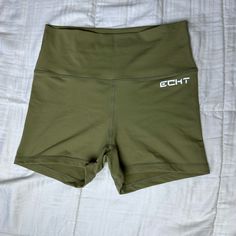 Only Tried On These Fit Tight Fitted Khaki Shorts With Built-in Liner, Fitted High-waisted Khaki Shorts, Fitted Khaki High-waisted Shorts, Sporty Fitted Khaki Bottoms, Fitted Khaki Bottoms With Built-in Shorts, Fitted Khaki Short Bottoms, Fitted Khaki Shorts, Shorts Athletic, Athletic Shorts