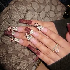 Violet Nails, Vintage Nails, Claw Nails, Long Acrylic Nails Coffin, Really Cute Nails, Nails Only, Soft Nails, Coffin Nails Long