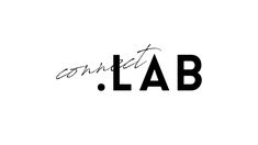 the word'content lab'written in cursive font