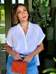 Paulina Top - theClothesRak Melinda Maria, Cuffed Sleeve, Ootd Summer, Dress Romper, Cuff Sleeves, Model Measurements, Mesh Top, Denim Skirt, Short Sleeves Tops