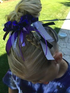 Gymnastics hair.  Braids. Gymnastics Hairstyles, Gymnastics Hair, Short Hair Black, Lace Braid, Braided Ponytail Hairstyles, Medium Long Hair, Hair Braids, Braided Ponytail