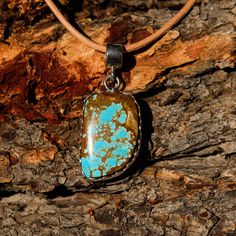 One of a kind! Custom shaped Sterling Silver pendant hand crafted high in the mountains of Northern New Mexico by local silversmith and lapidary artist Michael Silberhorn. Custom shaped #8 Mine Turquoise Cabochon in a custom made Sterling Silver setting. I hand form, hand texture and silversmith all the materials for a truly unique piece of art! This item is one of a kind - you will receive the exact item pictured. Turquoise is from the #8 Mine in Nevada. Approx. 26 mm x 16 mm Approx. 9 grams 8 Unique Untreated Turquoise Necklace Gift, Unique Untreated Turquoise Necklace As Gift, Unique Untreated Turquoise Necklace For Gift, Southwestern Turquoise Necklace With Large Stone As Gift, Untreated Turquoise Pendant Necklace Gift, Untreated Turquoise Pendant Necklace As Gift, Untreated Turquoise Pendant Necklace For Gift, Turquoise Pendant Necklace Gift, Unique Untreated Turquoise Pendant Necklace