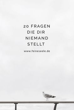 20 Fragen die dir niemand stellt, Vogel auf Geländer Wellness Bodybuilding, Exercise Muscle, Gym Lifestyle, Healthy Workout, 20 Questions, Mental Training, Mind Tricks, Life Balance, Railing