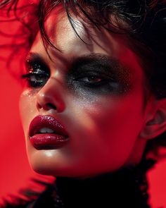 The Evolved Smokey Look — GMARO Magazine | Fashion | Beauty | Art Smokey Eye Editorial, Bold Smokey Eye, Smokey Eye Look, High Fashion Editorial, Magazine Fashion, Eye Look, Graphic Elements, Beauty Art, Artistry Makeup