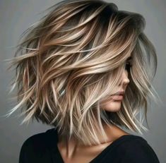 Chin Length, Color Highlights, Fabulous Hair, Gorgeous Hair Color, Chin Length Hair, Colored Highlights, Hello Gorgeous, Low Lights