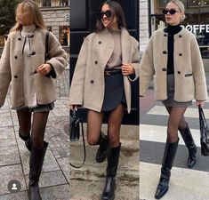 Minimalist Chic Outfit, Fur Winter Coat, New Look Fashion, Winter Fur Coats, Stylish Fall Outfits, Coat Women Fashion, Winter Lookbook, Fall Inspiration, Style Inspiration Winter