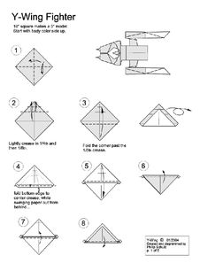 how to make an origami fighter plane with pictures and instructions for beginners