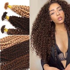 ad eBay - 20"Pre Bonded U Nail Tip Keratin Fusion Remy Human Hair Kinky Curly 70g - Buy Now, click the link (eBay) Curly Hair Extensions, Nail Tip, Styling Products, Wigs Hair Extensions, Remy Human Hair, Human Hair Extensions, Keratin, Nail Tips, Straight Hairstyles