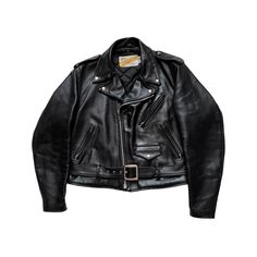 A true motorcycle jacket standard, an American cult classic. Made in the early 90s from premium, thick cowhide. Top vintage condition for its age, the jacket is "almost new". Original YKK and Ideal fittings. Measurements: Shoulder to shoulder: 49cm= 19in Armpit to armpit: 57cm= 22in Sleeve (from the shoulder): 65cm= 26in Length: 61cm=24in Classic Leather Jacket For Motorcycling In Fall, Retro Leather Outerwear For Biker Events, Classic Biker Jacket For Fall Streetwear, Classic Leather Jacket For Streetwear, Vintage Leather Jacket For Motorcycling In Fall, Classic Fitted Leather Jacket For Streetwear, Classic Long Sleeve Biker Jacket For Streetwear, Classic Long Sleeve Leather Jacket For Biker Events, Classic Winter Biker Jacket For Motorcycling