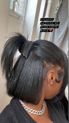 Black Women Wrist Tattoo, Permed Hairstyles Black Women Short Hair, Short Hair Silk Press Hairstyle, Hairstyles With Short Straight Hair, Straight Hairstyles For Black Women Real Short, Short Slick Press, Silk Press Natural Hair Short Bob Styles, Straightened Short Hairstyles, Cute Styles For Short Hair Black Women