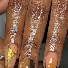 BIG LO the almond slayer on Instagram: "Caramel Macchiato., ☕️🧋
.
.
Knock on Wood” @chaunlegendnails 🪵 
.
.
Mia” @sugarandcream 
.
.
Boujie Nude” @nailmegoods 🤎
.
.
Real nails for the win! 🏆 
.
.
#brownnails #fallnails #fallcolors #almondnails #stilettonails #longnails #realnails #overlay #acrylicnails #fallvibes #november #dallasnailtech #dfwnailtech #dallasnails #dfwnails"