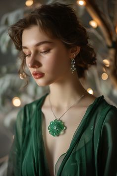 Article about the history of jade jewelry, main qualities and popularity.
The page displays a few product picks: carved pendants , sterling and gold jade talisman necklaces categorized by price! Talisman Necklace