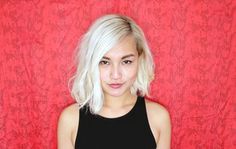 Fiction Characters, Blonde Ambition, Bottle Blonde, Short Hair Undercut, Asian Fusion, Beauty Hair Makeup, Ciao Bella, Asian Hair, Good Hair Day