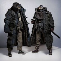 Apocalyptic Clothing, By Any Means Necessary, Cyberpunk Fashion, Futuristic Fashion, Character Design References, Dieselpunk, Character Outfits