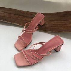 heeled sandals, mules, womens shoes Blush Pink Heels, Street Style Summer Outfits, Elegant Shoes, Pink Heels, About Fashion, Shoes Heels Boots, Cute Shoes