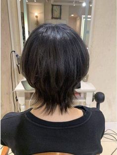 Jellyfish Haircut, Shortish Hair, Tomboy Haircut, Short Hair Tomboy, Im So Happy, Asian Short Hair, Hair Inspiration Short, Punk Hair, Shot Hair Styles