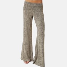 This Pant In Its Dreamy Coconut Heather Ivory Colorway Plays Well With Your New Favorite Sweatshirt Or Tee. Featuring Ultra-Soft Fabrication, Flare Legs , Wide Stretchy Waistband With Elastic Band . This Sweatpant Is A Very Comfortable Fit & Flare Fit . But Seriously, Do Yourself A Favor And Just Wrap Yourself Up In These Sweats. Imported 70% Modal 26% Cotton 4% Spandex Machine Wash Cold Model Is 5ft 9in; Bust: 31", Waist: 24", Hips: 34" New Without Tags In Excellent Condition Flare Lounge Pants, Sports Trousers, Blue Life, Lounge Pants, High Waisted Pants, Fit & Flare, Elastic Band, Pilates, Jogging