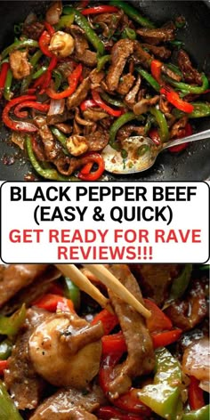 black pepper beef easy and quick get ready for rave review