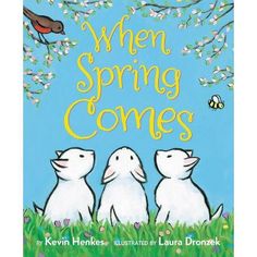 the cover of when spring comes