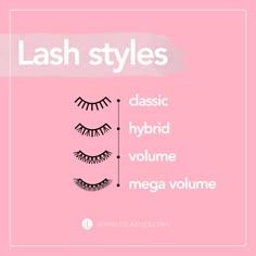 Pink Lash Quotes, Eyelash Extensions Styles Volume, Mega Volume Lash Extensions, Lash Extensions Quotes, Lash Extensions Volume, Lash Room Decor, Eyelash Extension Training