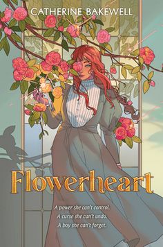 the cover to flower heart by cathrine bakewelll, illustrated by author