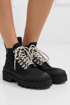 Proenza Schouler Shoes, Shoes Boots Ankle, Jw Anderson, Hiking Shoes, Proenza Schouler, Black Ankle Boots, Converse Chuck Taylor High Top Sneaker, Printed Skirts, Dress Codes