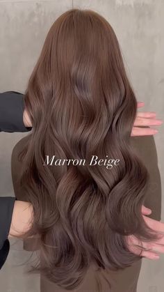 Honey Tea Brown Hair Color, Hair Color For Neutral Skin Tone, Milktea Brown Hair Color, Milk Brown Hair, Cool Tone Hair, Milky Brown Hair, Latte Hair Color