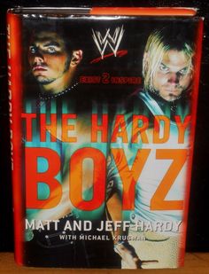 the hardy boyz dvd on a table