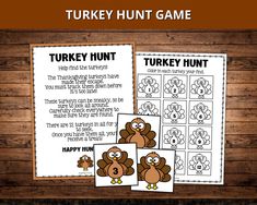 turkey hunt game for kids and adults