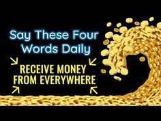 TRY IT EVERY MORNING! The 4 words that heal and create abundance in those who practice it daily - YouTube Scientific Inventions, Manifesting Money Affirmations, Win For Life, Attracting Wealth, Law Of Attraction Love, Energy Healing Spirituality, Law Of Attraction Money, Manifesting Money, Winning The Lottery