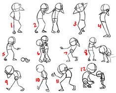 how to draw cartoon character poses step by step drawing instructions for kids and beginners