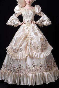 This is a customized item, could be shipped out in 3-4 working days SKU: LIN00084 Fabric: Polyester Style types: Classic Victorian Lolita Prom Season: Spring, Summer, Autumn, Winter Notice: Any of the accessory is not included. Size(IN) Bust Waist Height S 33.07 25.98 66.93-68.90 M 34.25 27.56 66.93-68.90 L 35.43 28.74 66.93-68.90 XL 36.61 29.92 66.93-68.90 Dresses 18th Century, Victorian Dress Costume, Antoinette Dress, Bridgerton Inspired, 18th Century Dress, Costume Ball