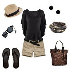 Outfit Shorts, Cute Summer Outfits, Looks Style, Mode Inspiration, Outfit Casual, Clothing And Accessories, Look Fashion