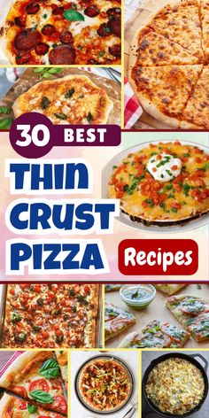 If you love a crispy base, these thin crust pizzas are for you. Packed with flavor and so easy to enjoy.