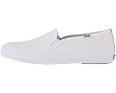 Keds Champion-Leather Slip-On | Zappos.com Sporty Slip-resistant Slip-ons For Spring, Classic Summer Slip-ons With Cushioned Footbed, Spring Casual Slip-resistant Slip-ons, Spring Sports Slip-ons With Ortholite Insole, Classic Sneakers With Rubber Sole For Summer, Classic Rubber Sole Sneakers For Summer, Casual Slip-resistant Synthetic Slip-ons, Casual Synthetic Slip-ons With Slip-resistant, Spring Sporty Slip-resistant Slip-ons